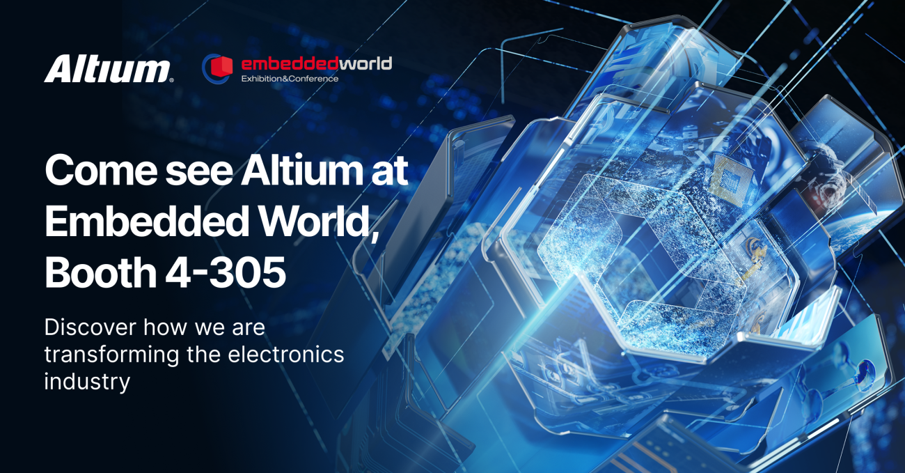 Altium на выставке Embedded World 2024