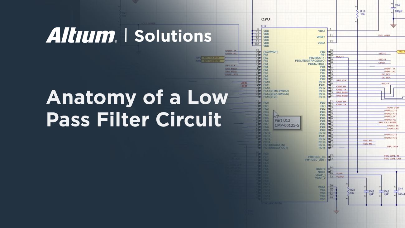 Design and Simulate Any Low Pass Filter Circuit for Your PCB
