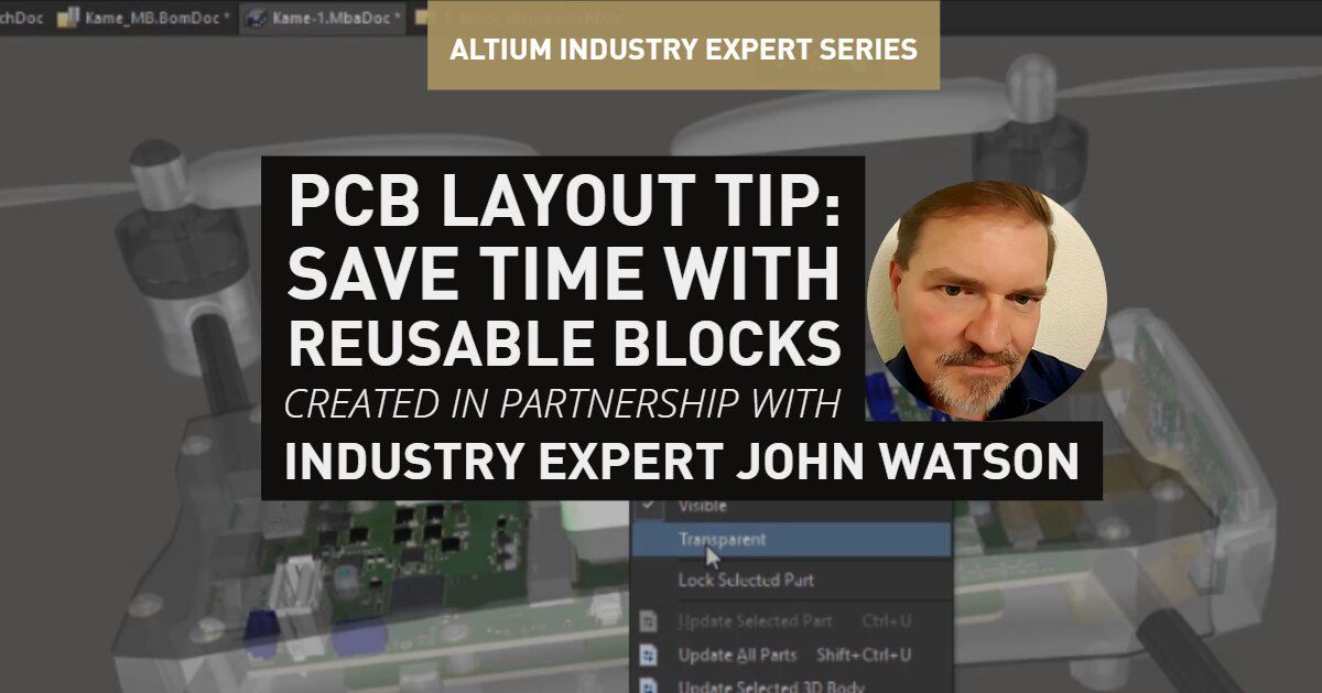 PCB Layout Tip: Save Time with Reusable Blocks