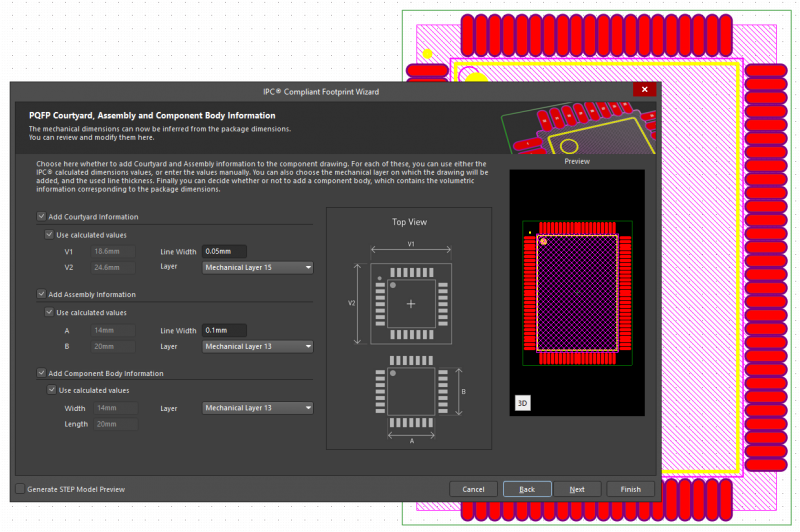 altium update pcb footprint from library