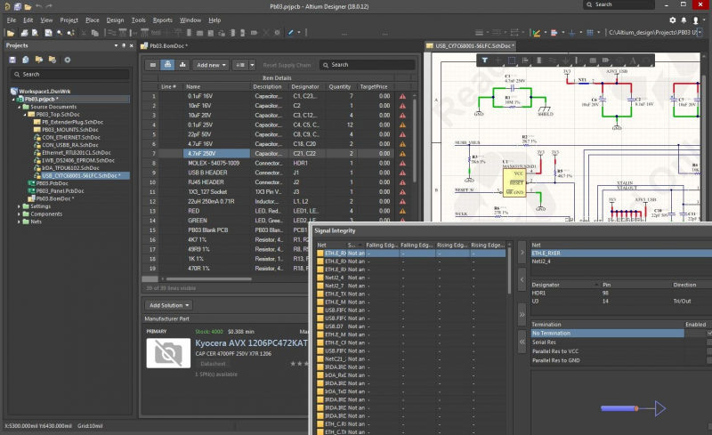 High speed PCB layout software