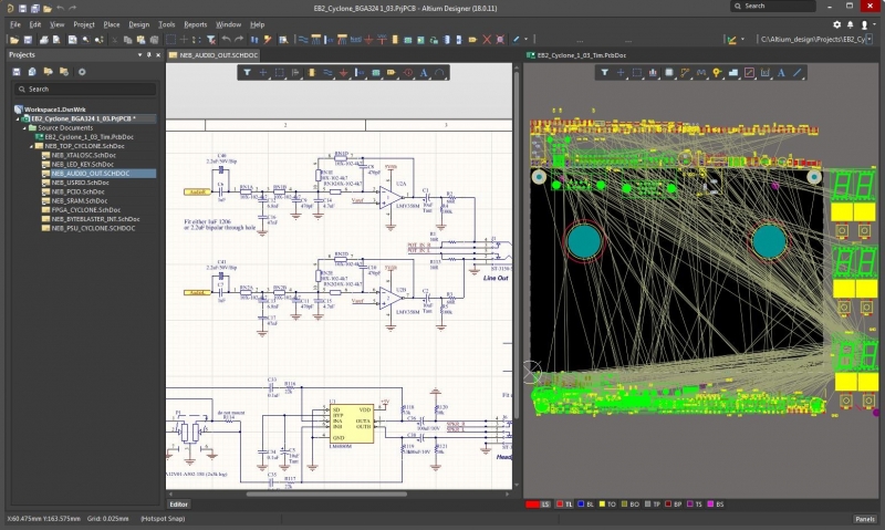 Altium Designer’s cross select features