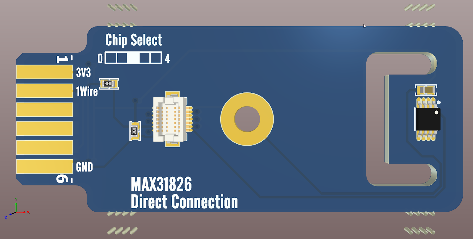 One-Wire Ambient Temperature Sensor - MAX31820