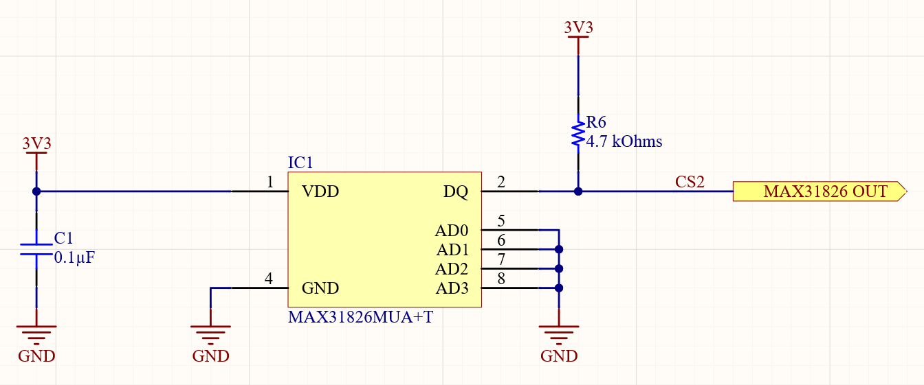  MAX31826 schematisk 