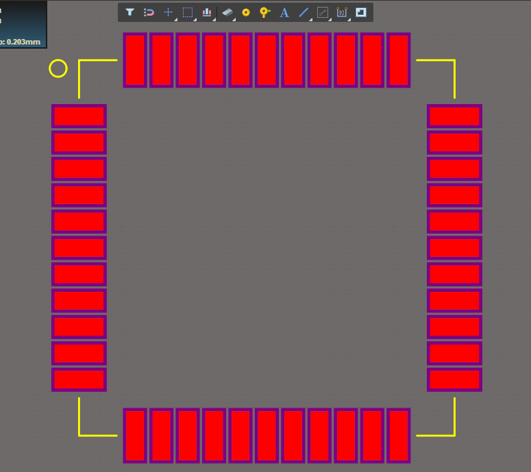altium add footprint to pcb library