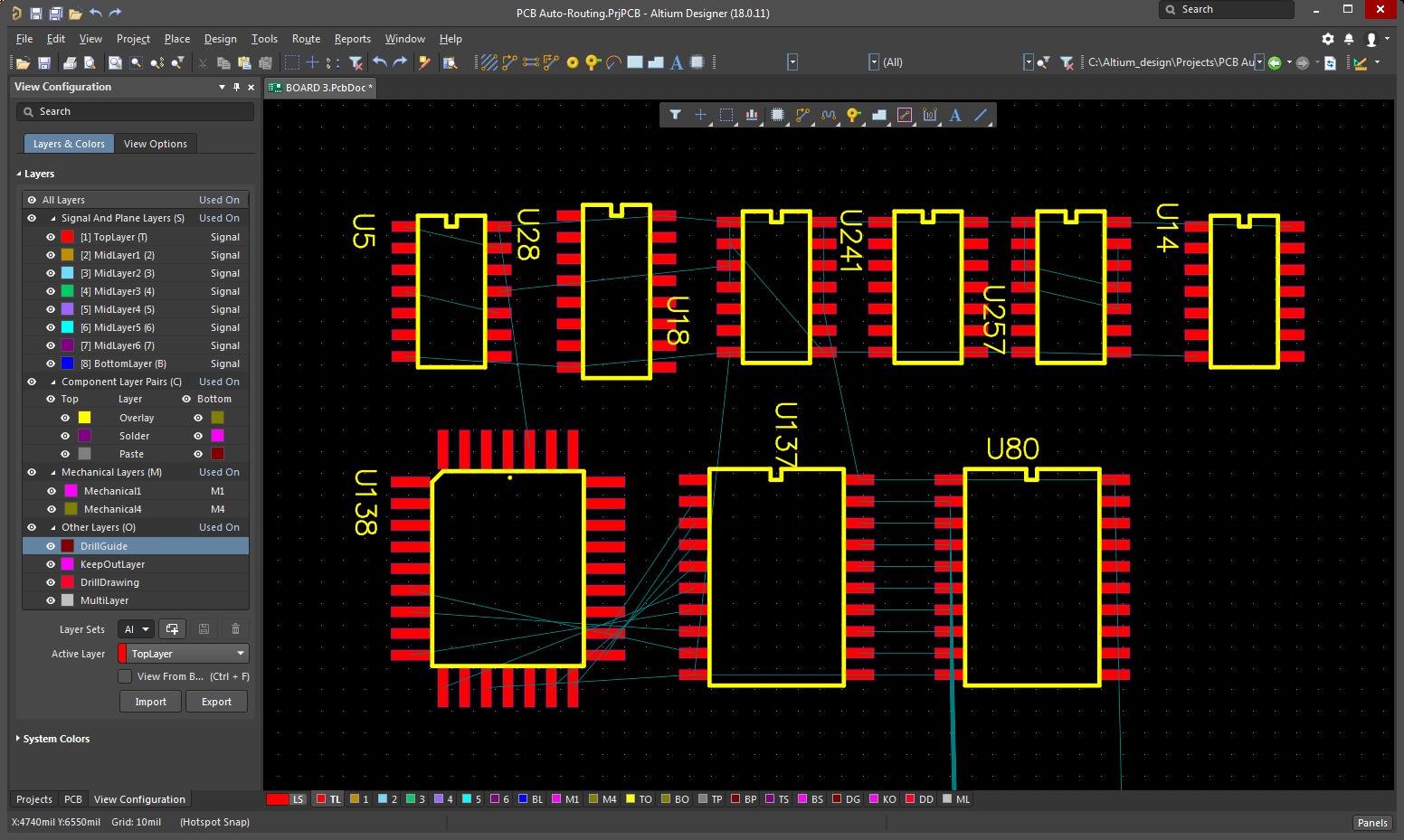 Как нарисовать микросхему в altium designer