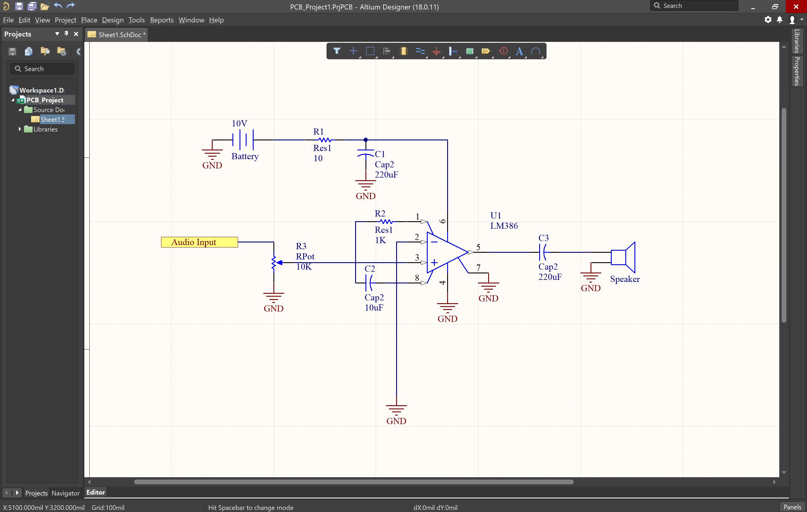 How to Create a PCB Schematic | Altium Designer