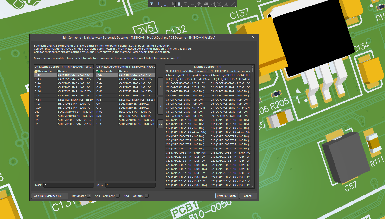 Annotate Reference Designators With Custom Global Properties PCB