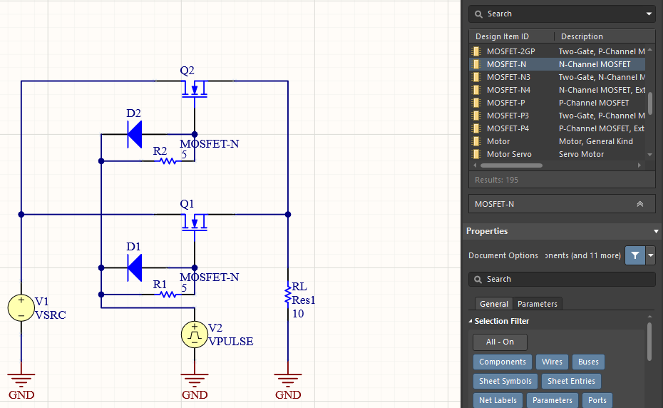 ¿Debería usar MOSFETs de potencia en paralelo? | Blogs | Altium