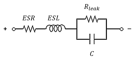 High frequency capacitor circuit diagram