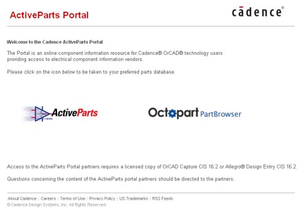 orcad-activeparts-portal