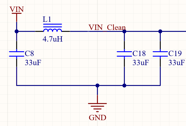 pi filter circuit design