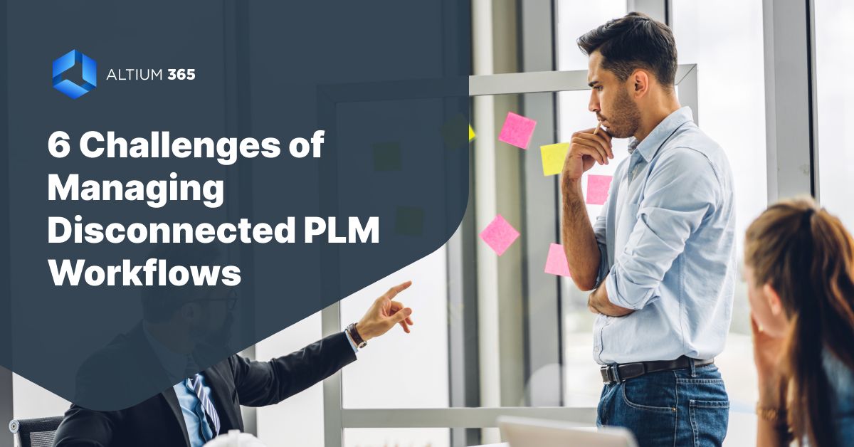 Проблемы управления несвязанными рабочими процессами PLM