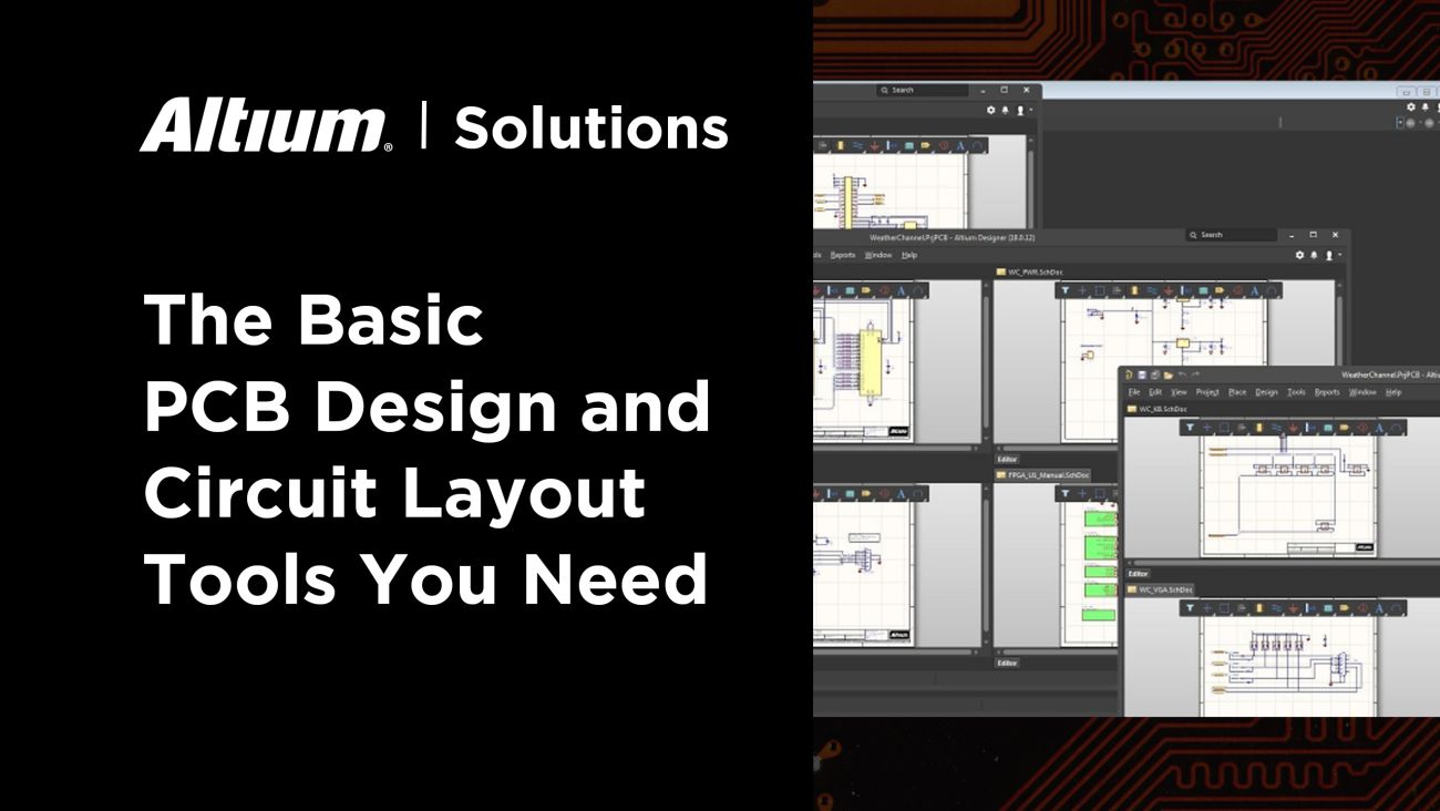Circuit CAD Software for PCB Design