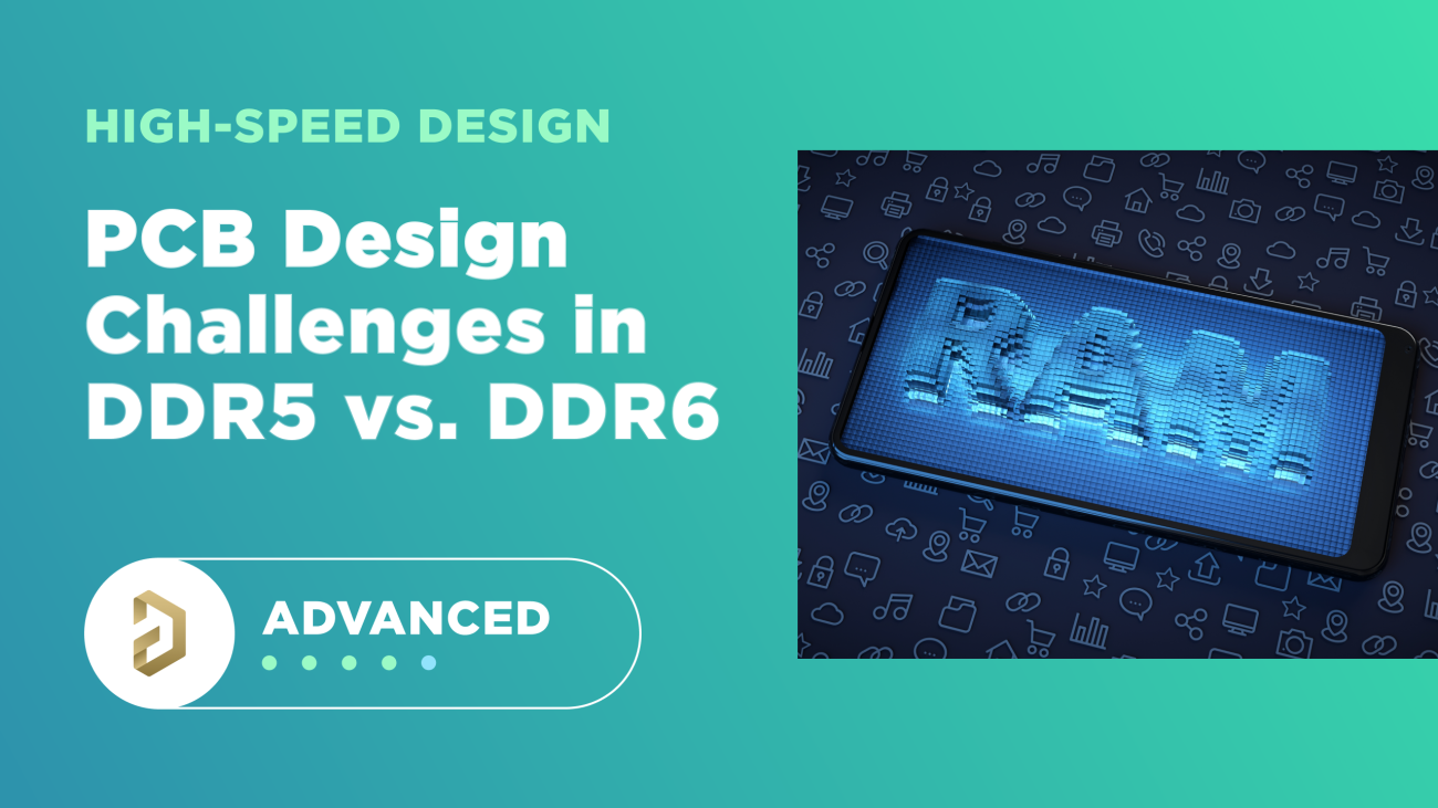 PCB design for DDR5 vs DDR6
