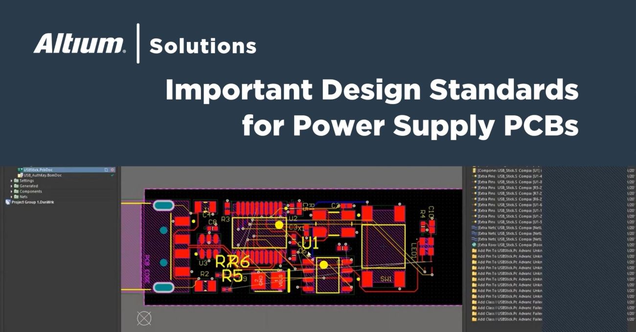 Important Design Standards for Power Supply PCBs