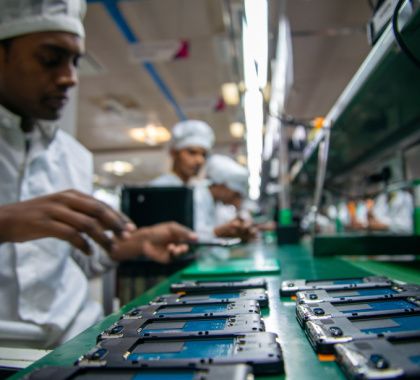 Erwartetes Wachstum im Elektronikfertigungssektor Indiens