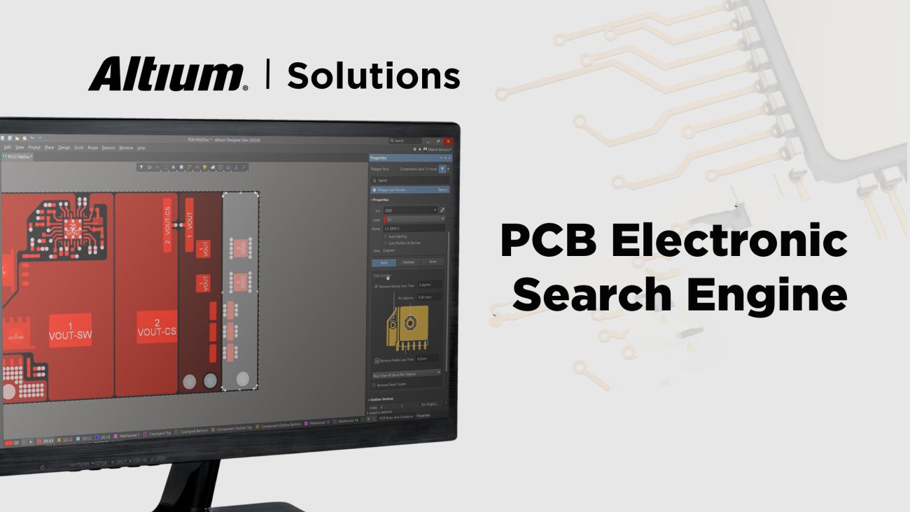 Un buscador de componentes electrónicos de PCB para todas tus necesidades de diseño