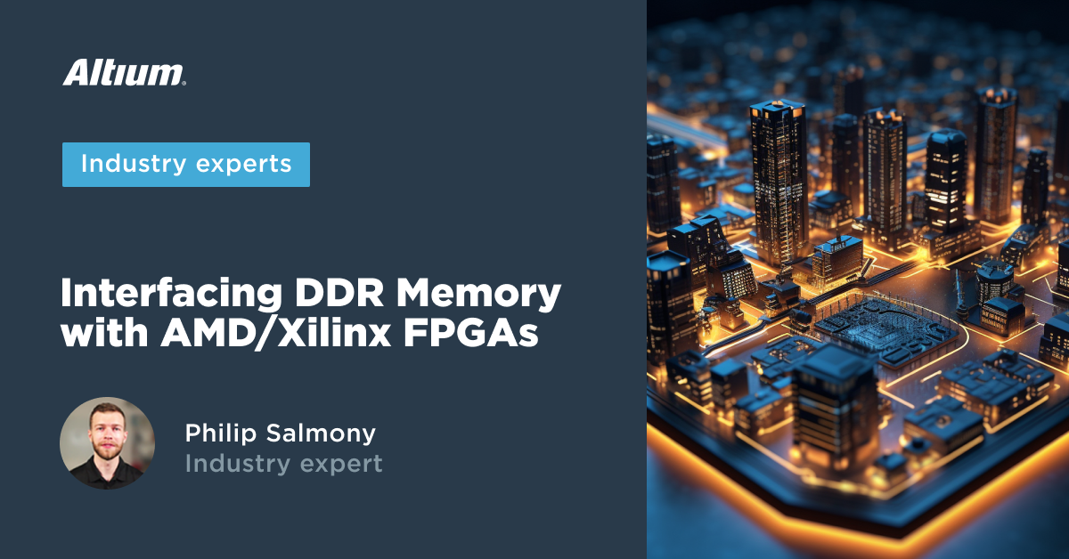 Интерфейсинг DDR памяти с FPGA от AMD/Xilinx