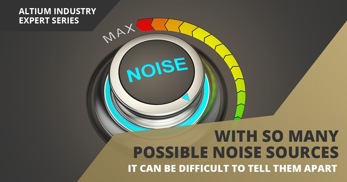 With so many possible noise sources, it can be difficult to tell them apart.