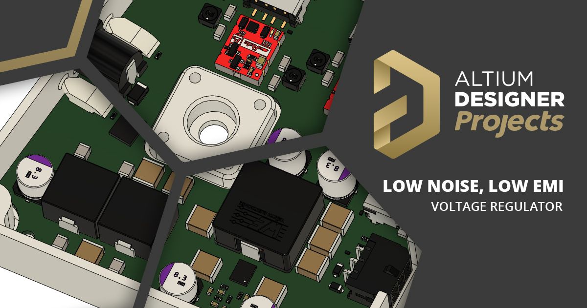 Low EMI, Low Noise Voltage Regulator