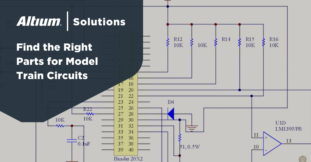 Model Train Circuits in the Best Electronics Design Software