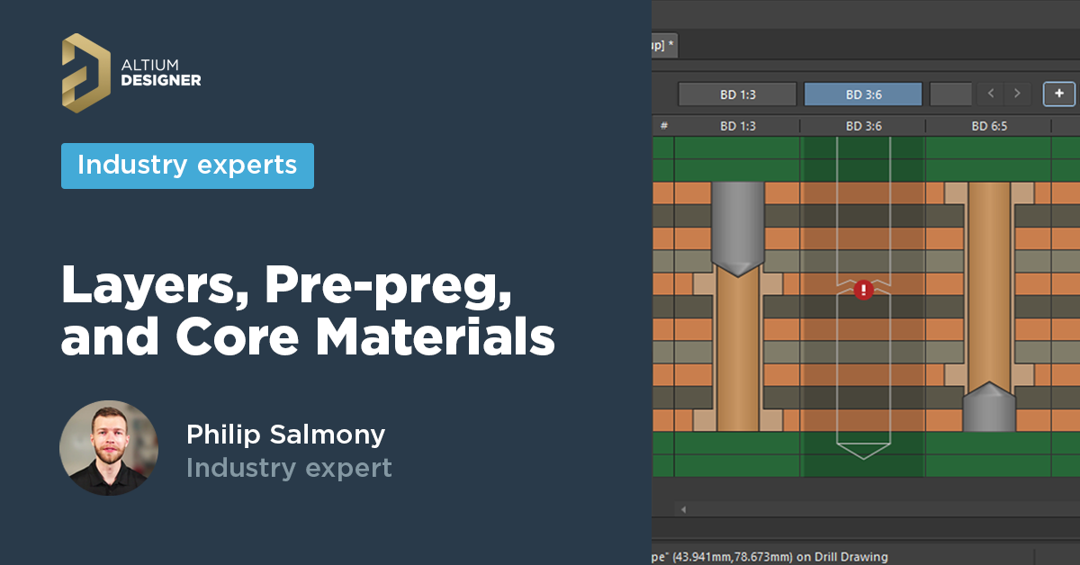 Layers, Pre-Preg, and Core Materials