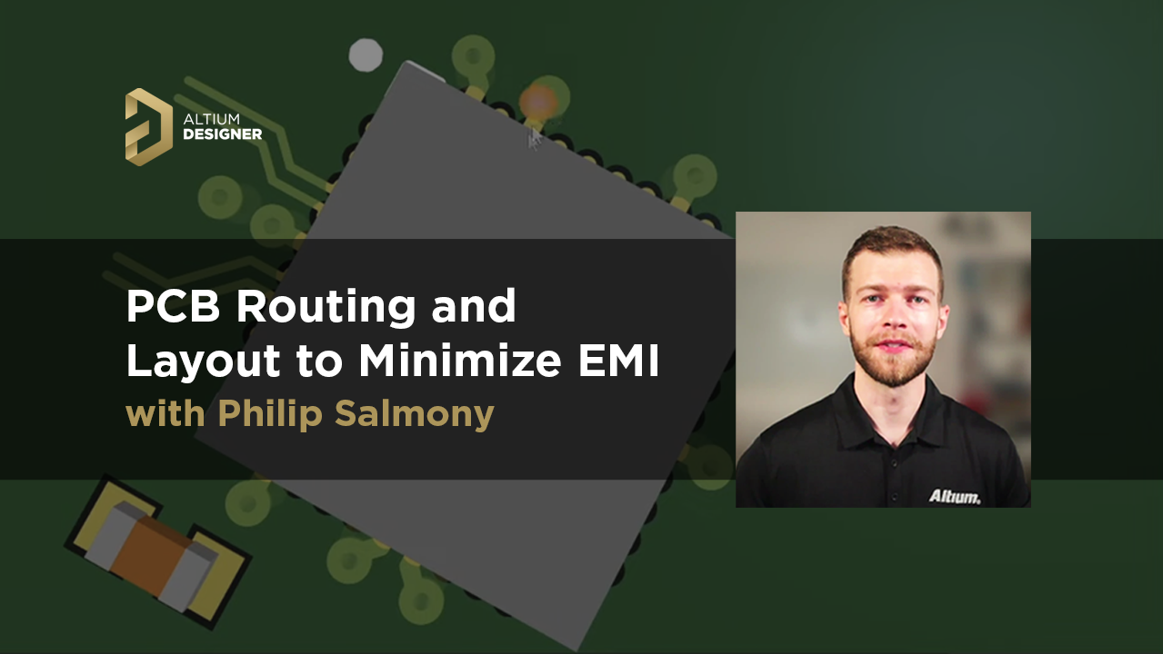 PCB Routing and Layout to Minimise EMI