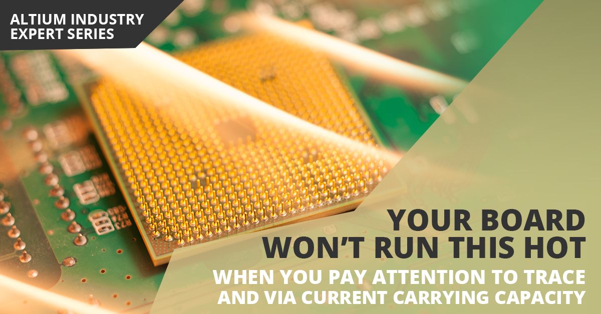 Via current carrying capacity for PCBs
