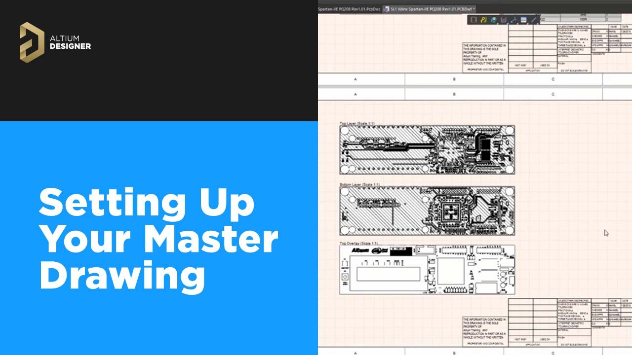Part 2: Documenting Your Master Drawing