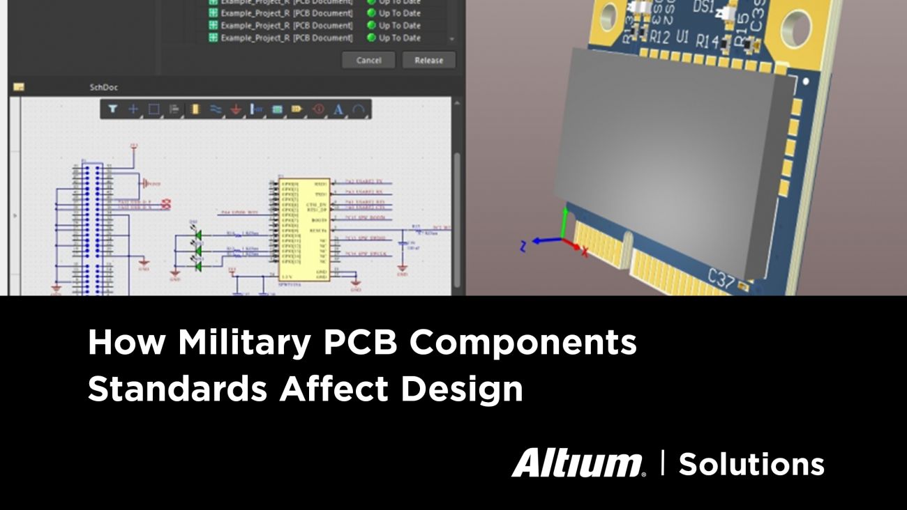 Sourcing Military PCB Components in a Unified Design Environment