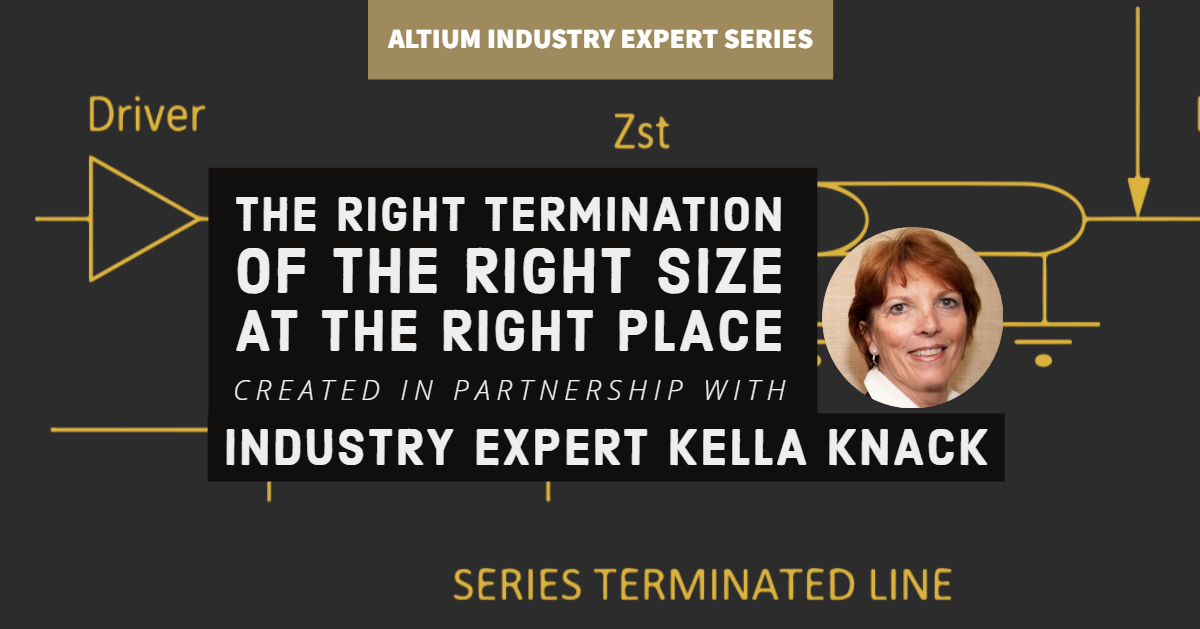 The Right Termination, Of The Right Size, At The Right Place