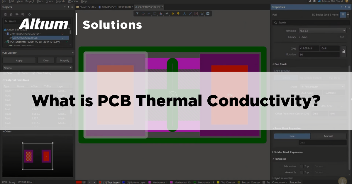 Thermal Conductivity and Thermal Management for Printed Circuit Boards