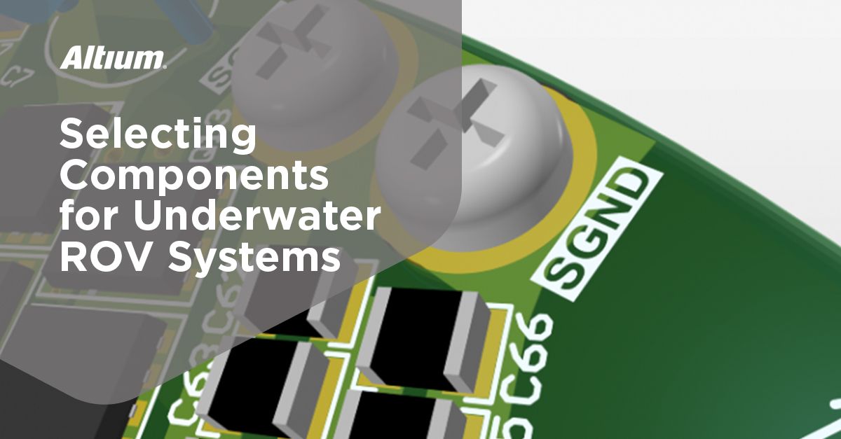 Underwater ROV Design and Component Selection