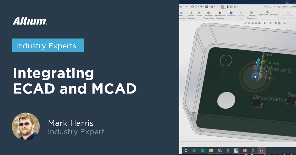 ¿Cuál es la diferencia entre el software ECAD y MCAD?