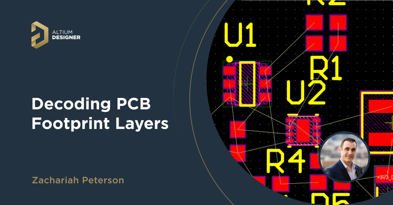 PCB footprint layers