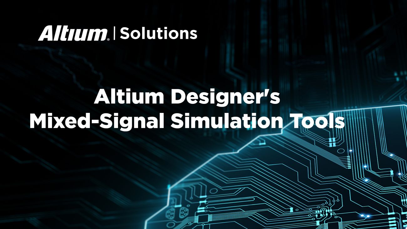 Cuando un simulador de circuitos eléctricos no funciona: pruebe Altium Designer