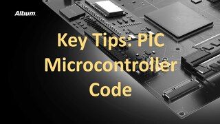 Key Tips PIC Microcontroller Code