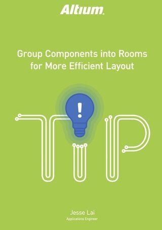 Group Components into Rooms for More Efficient Layout