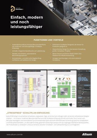 Altium Designer 19 Schaltplan Feature Set