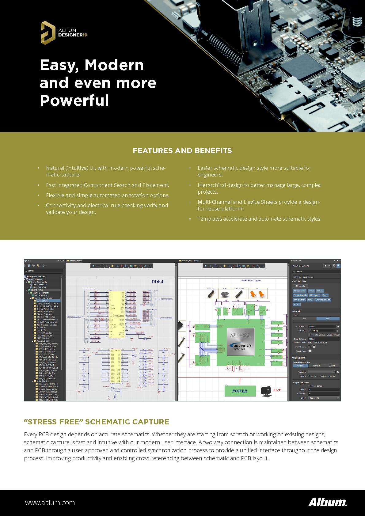 Datasheet | Feature Set Datasheet | Schematic