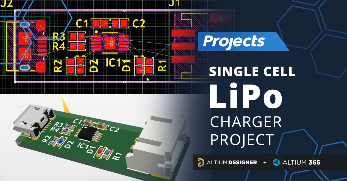 Single Cell Lithium Polymer Battery Charger Project